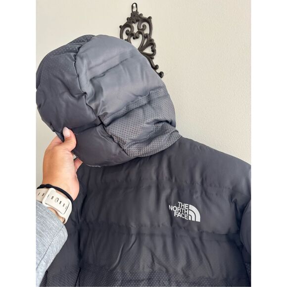 The North Face Fuseform Dot Matrix 700 Down Jacket, Black Gray, Men’s Large - Picture 8 of 12